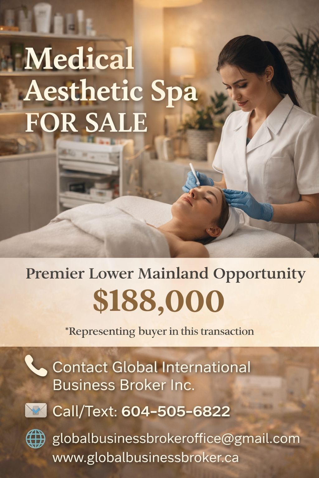 Medical Aesthetics Spa for sale